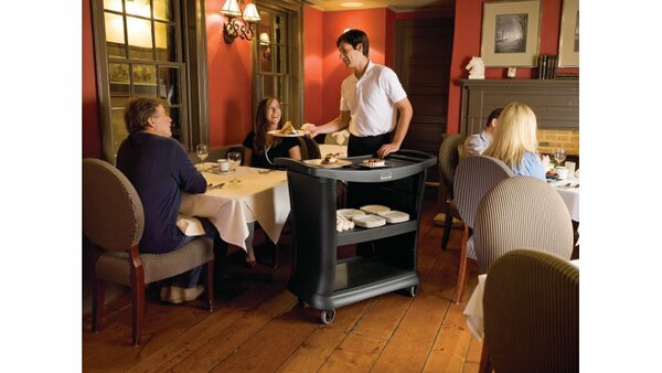 Executive Service Cart : รถเข็นสำหรับเก็บจาน