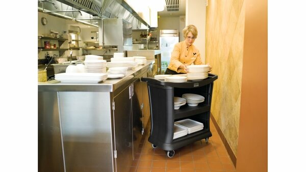 Executive Service Cart : รถเข็นสำหรับเก็บจาน