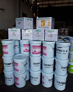 Sand eliminate mosquito larvae.