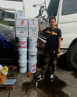 Sand eliminate mosquito larvae.