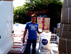 Sand eliminate mosquito larvae.