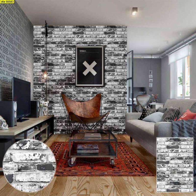 เช็ควอลเปเปอร์ลายอิฐ งามวงศ์วาน บางกรวย