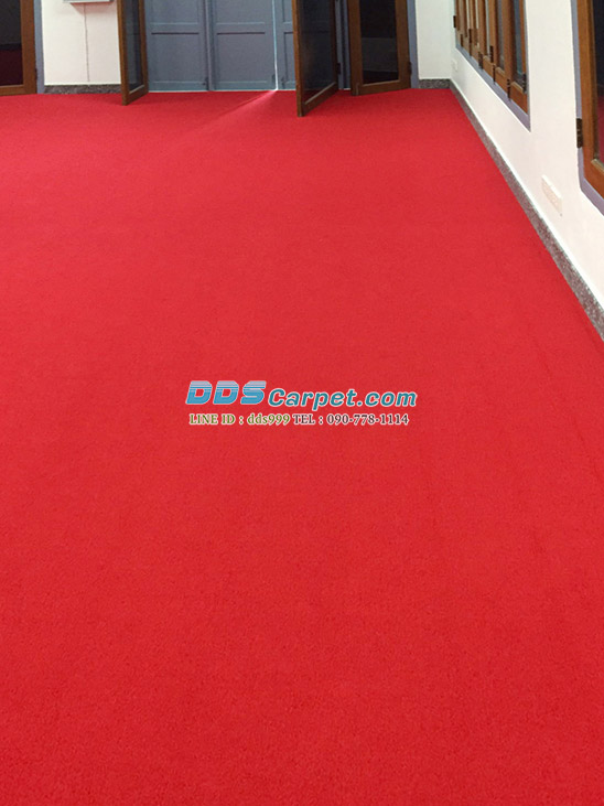 พรมปูพื้นวิหาร สัมพันธวงศ์ พญาไท