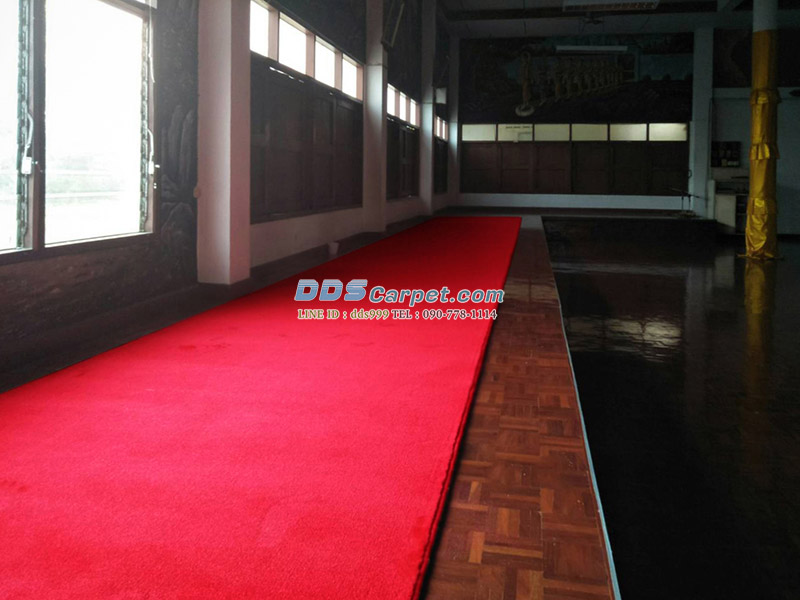 พรมปูพื้นวิหาร สัมพันธวงศ์ พญาไท