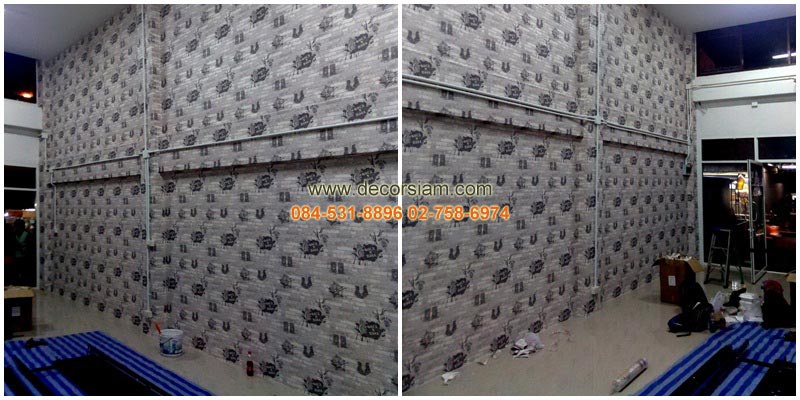 วอลเปเปอร์พิมพ์ลาย วอลเปเปอร์ลายหลุยส์ บางเขน บางกะปิ