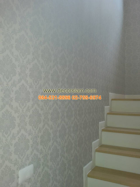 วอลเปเปอร์พิมพ์ลาย วอลเปเปอร์ลายหลุยส์ บางเขน บางกะปิ