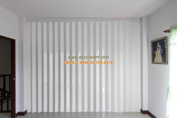 ผ้าม่านลายเส้น  มู่ลี่ไม้ ฉากกั้นห้องราคาถูก ติวานนท์ ปากเกร็ด