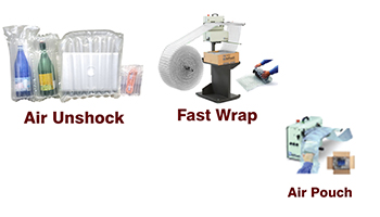 ขายสินค้าเพื่อการขนส่ง Air Pouch/ Fast Wrap/ Air Unshock
