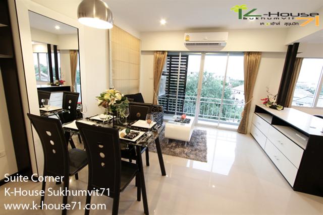 Silom  for rent K-House  Sukhumvit 71  Nice Apartment style Condo close to  Silom  @BTS  Sala Daeng Station , on Sukhumvit71  BTS  Phra Khanong station    Soi Pridi Banomyong 14 Yaek 4 Tel.088-5245959