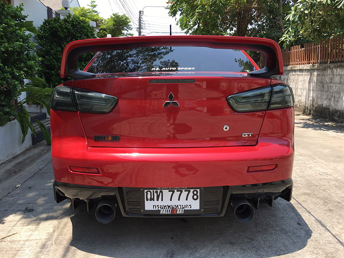 รถมิตซูบิชิ รถมือสอง Mitsubishi Lancer 2.0 GT ปี 2012 เจ้าของเดียว ชุดแต่งรอบคัน Max 18 ตัว TOP สุด