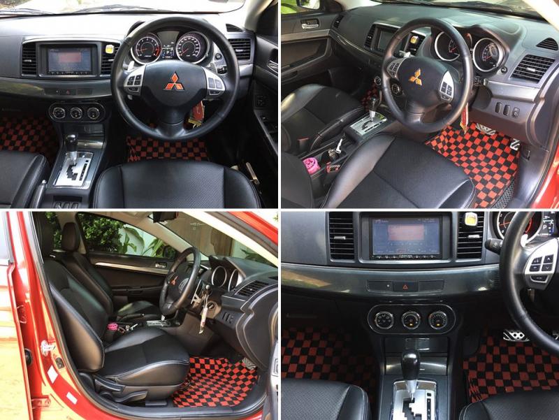รถมิตซูบิชิ รถมือสอง Mitsubishi Lancer 2.0 GT ปี 2012 เจ้าของเดียว ชุดแต่งรอบคัน Max 18 ตัว TOP สุด
