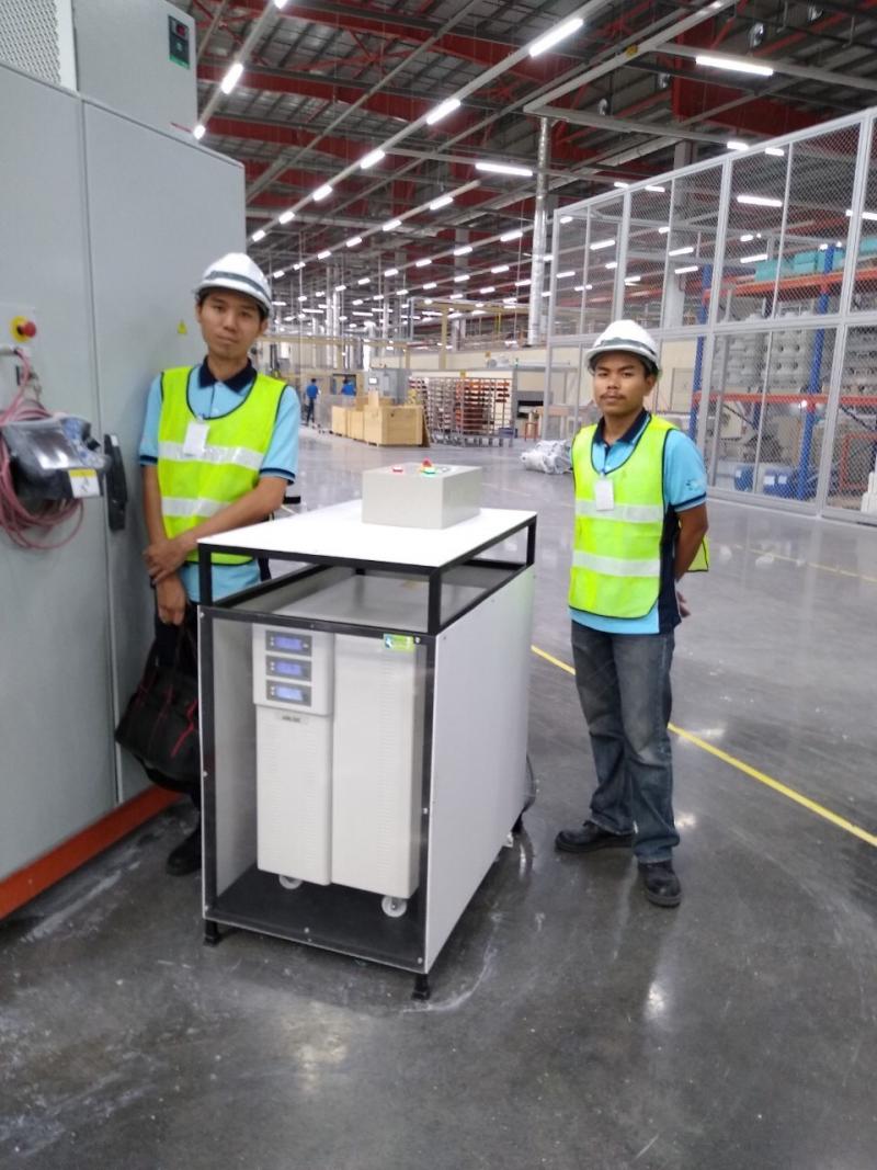 ขอแนะนำ "เครื่องสำรองไฟฟ้า UPS" (ไฟ 3 เฟส) สำหรับ Industrial Robot และอุปกรณ์ 3 เฟสขนาดเล็ก