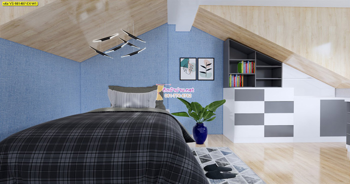 วอลเปเปอร์ผ้าแคนวาส คลองตำหรุ บางทราย