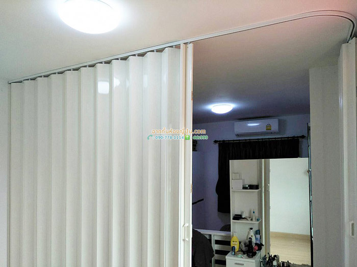 ฉากกั้นห้องลายเมเปิล พุทธมณฑล กระทุ่มแบน