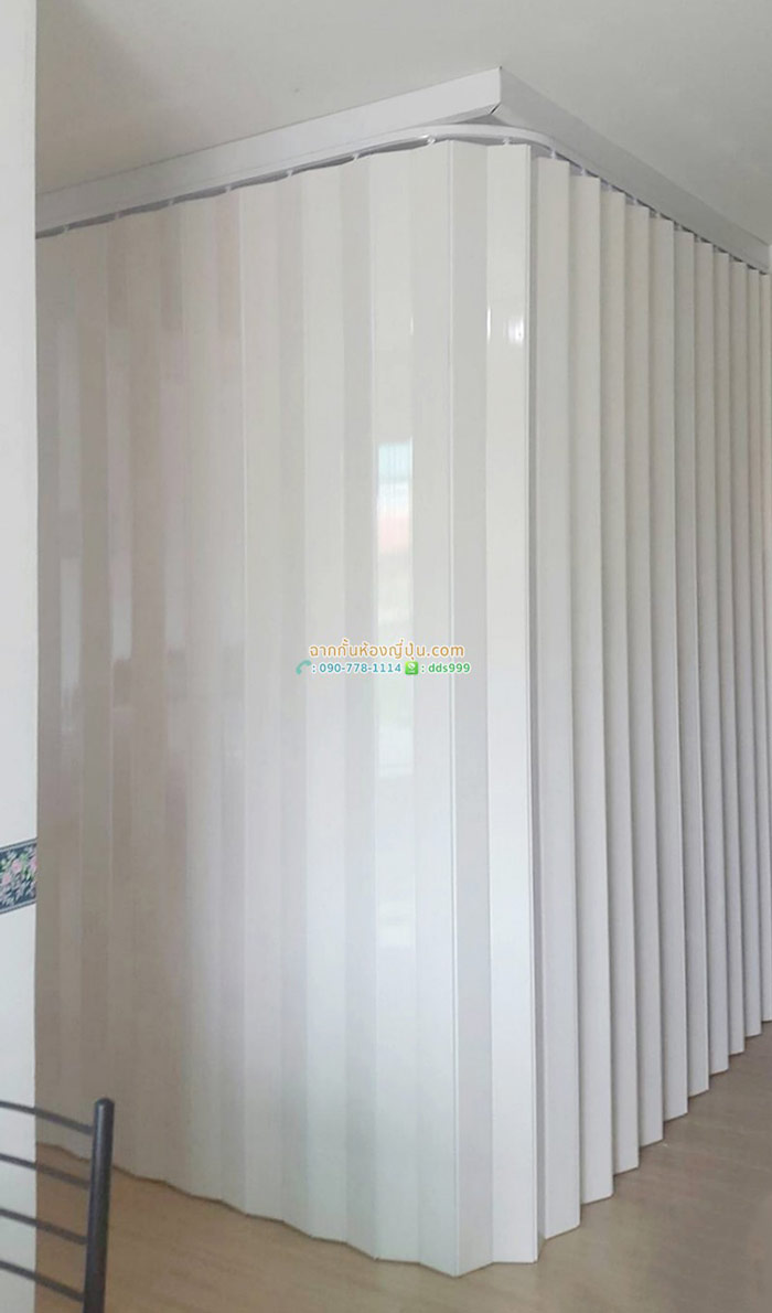 ฉากกั้นห้องลายกระจกใส แหลมฟ้าผ่า พระประแดง