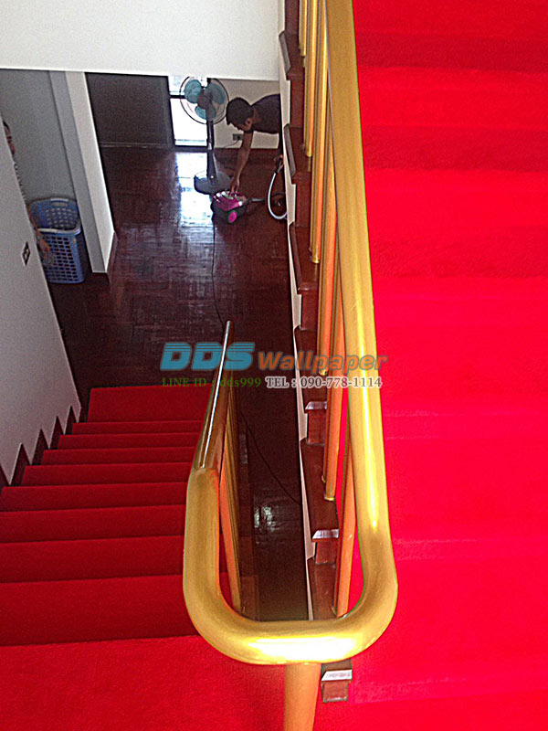 พรมสีแดงถวายวัด คลองตำหรุ บางทราย