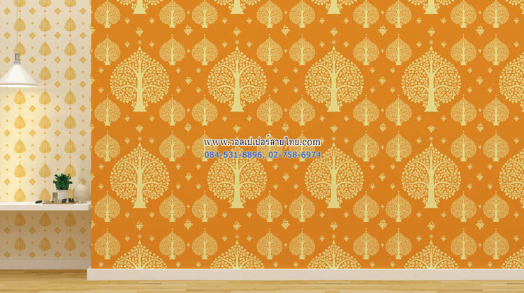วอลเปเปอร์ลายประเพณีไทย พานทอง หนองปลาไหล