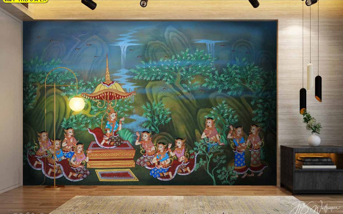 วอลเปเปอร์สั่งพิมพ์ลายไทย เกาะเสม็ด เกาะสีชัง