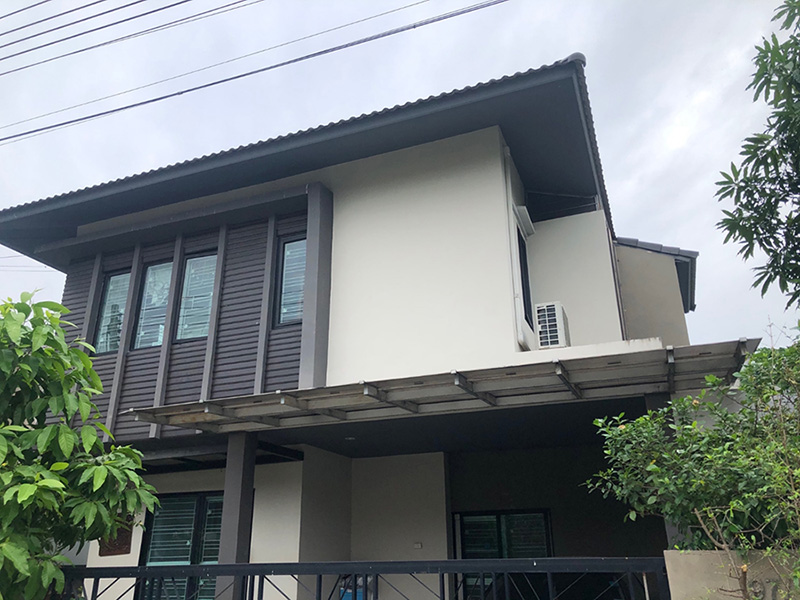 ขาย/ให้เช่า บ้านเดี่ยว 2 ชั้น หมู่บ้านเลอมิวเรีย คลองหลวง 52.3ตร.ว. 3นอน 3น้ำ 2ที่จอดรถ ฟรีโอน