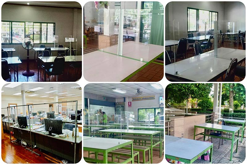 รับพิมพ์ สติ๊กเกอร์ สลากสินค้า ฉากกั้นโควิด ,ฉากกั้นcovid ,ฉากกั้นอะคริลิค ,ฉากกั้นโครงเหล็ก ฉากกั้นร้านอาหาร ฉากกั้นร้านกาแฟ ร้านสิ่งพิมพ์ครบวงจร ในหาดใหญ่