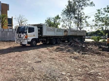 Soil filling in Bangkok