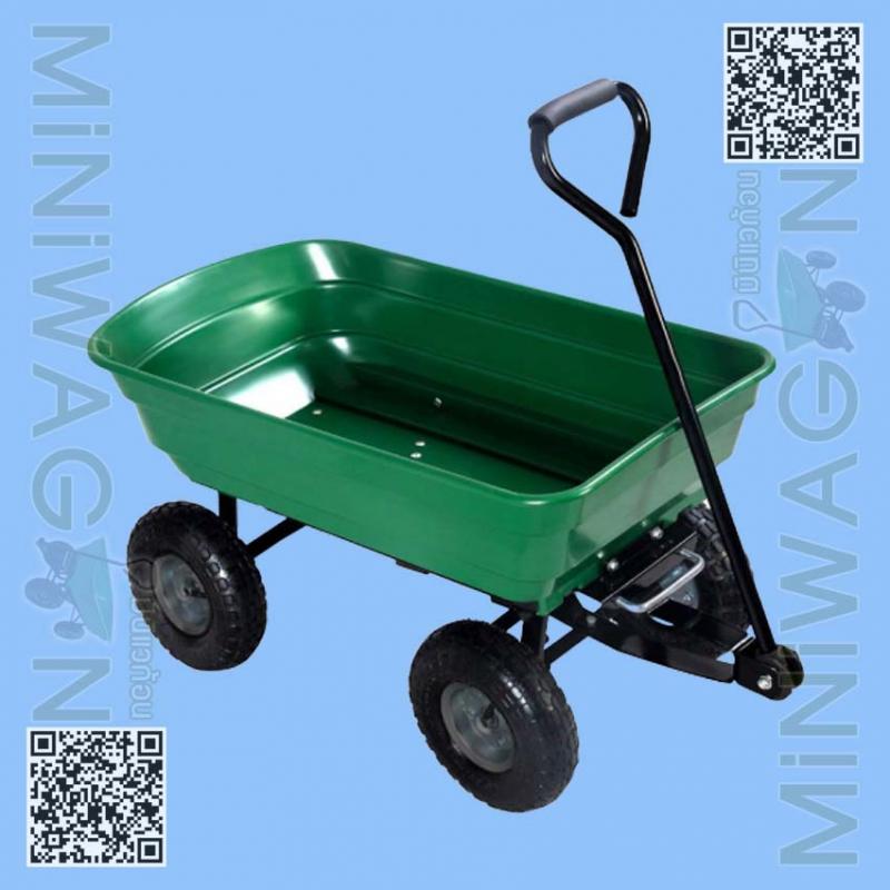 รถลากใส่ของ 4ล้อ ขนอุปกรณ์ งานเกษตร จัดสวน สวนยาง MiNi Wagon