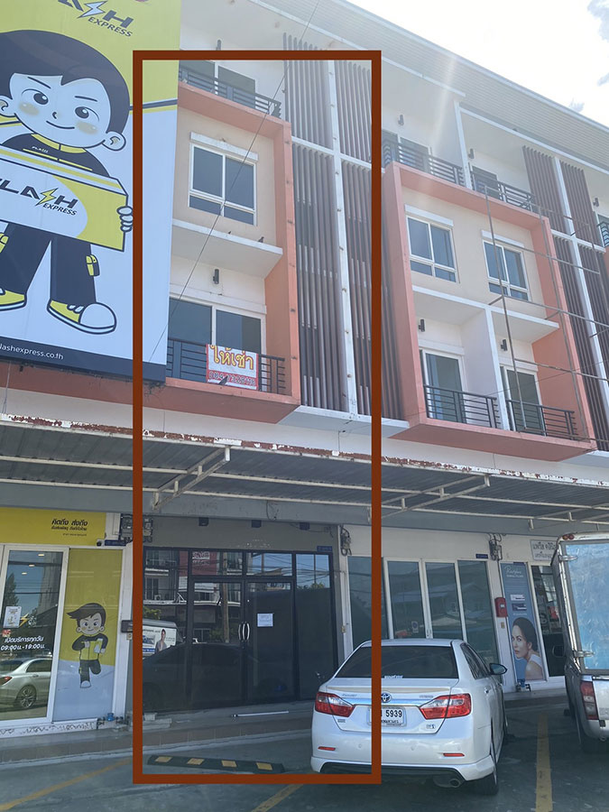 ให้เช่าอาคารพาณิชย์ 4 ชั้น 5นอน 4 น้ำ ทำเลดี ราคาสุดคุ้ม ซ.รามอินทรา109 มีนบุรี Tel. 0612469514