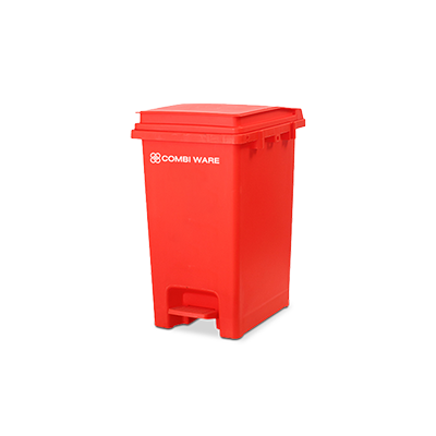 ถังขยะพลาสติก COMBI WARE ขนาด 15 ลิตร, แบบมีเท้าเหยียบ
