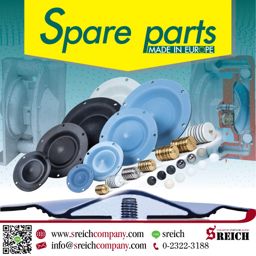 ปัญหาอะไหล่ปั๊มหายาก แผ่นไดอะแฟรมแตก แผ่นไดอะแฟรมฉีกขาด บอลสึก โอริงเสื่อมสภาพ ต้องเปลี่ยนปั๊มใหม่เพราะหาอะไหล่ไม่ได้ ปัญหาของคุณจะหมดไปด้วยอะไหล่แท้แบรนด์ Tapflo   --[if !supportLists]-->·       --[endif]-->แผ่นไดอะแฟรมคุณภาพสูง ผลิตจากเทฟล่อนถักทอขึ้นมาทั้งชิ้นทำให้มีความเหนียว หยืดหยุ่น ไม่แตกง่าย อะไหล่แท้จากยุโรป   --[if !supportLists]-->·       --[endif]-->บอลวาล์ว (Ball valve) ที่มีหลายขนาด หลากหล�