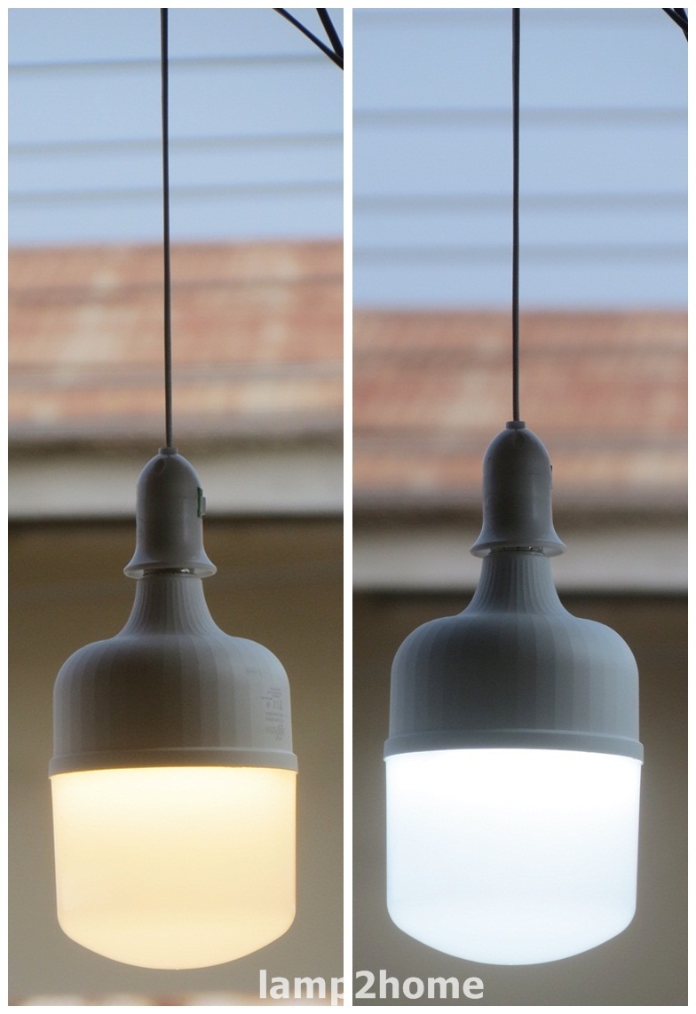 หลอด LED ทรงกระบอก (หลอดตลาดนัด)