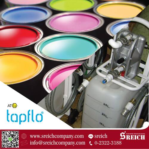 ปั๊มเคมีสำหรับอุตสาหกรรม สี/กาว/หมึก/ชุบ/กระดาษ Industrial pumps