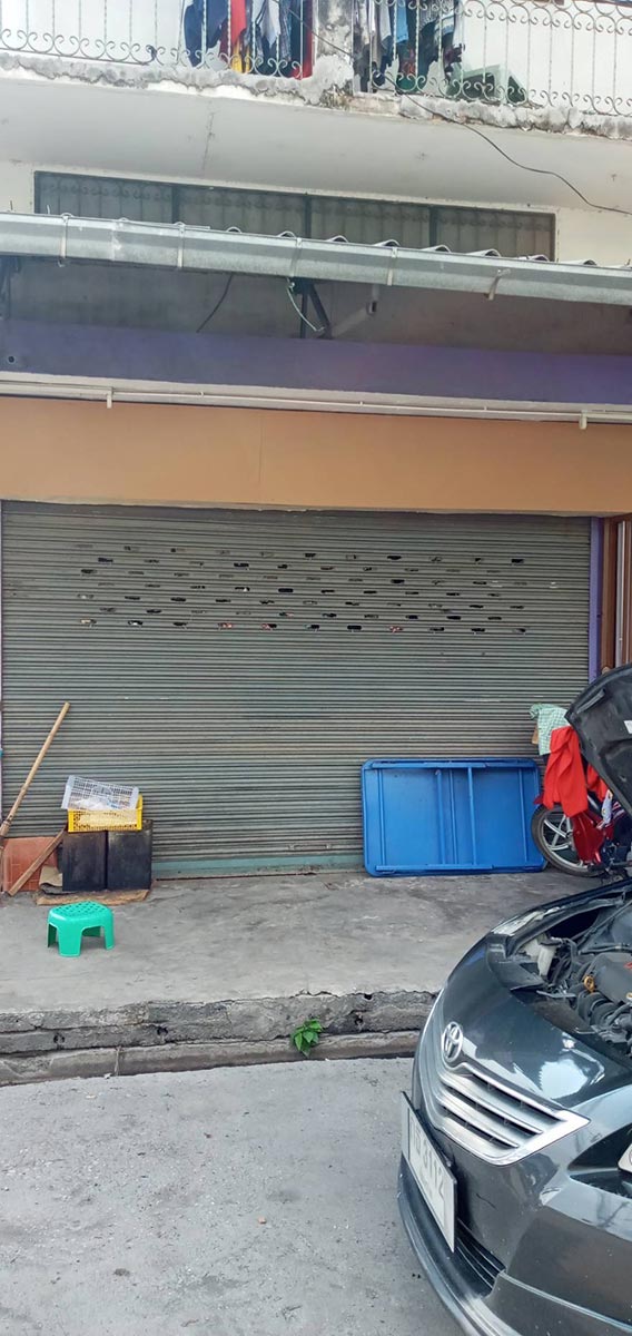 ให้เช่าอาคารพาณิชย์ ชั้นล่าง ทำเลดี 15 ตรว ราคาสุดคุ้ม ตลาดพรพิพัฒน์ รังสิต ปทุมธานี ซอย21 Tel. 0612469514