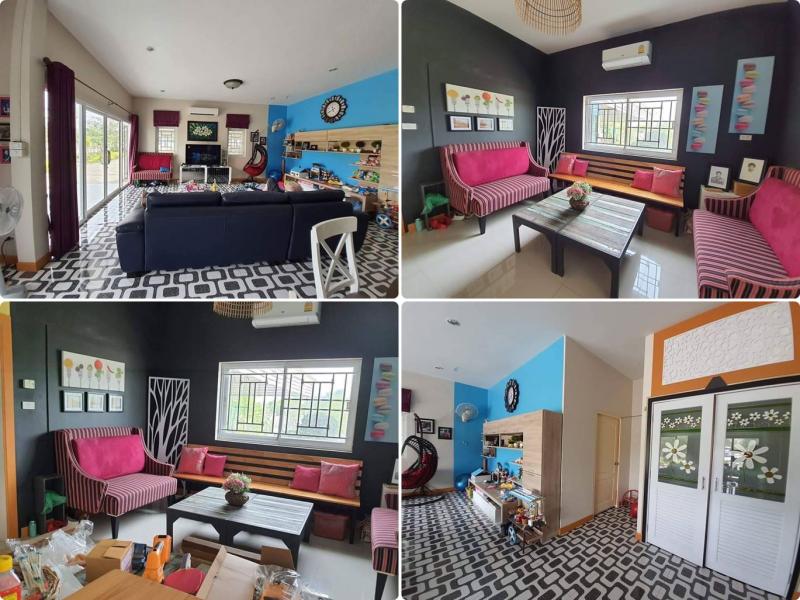 ขายบ้านเดี่ยว 2 หลัง พร้อมที่ดินเปล่า ในราคาสุดคุ้ม!ในพื้นที่ 2ไร่กว่าๆ จ.ชลบุรี ทำเลดี เหมาะพักอาศัย หรือ ทำธุรกิจได้สบายๆใกล้ แม็คโคร โรบินสัน โลตัสเอ็กเพรส บิ๊กซี  ปั้มปตท. นิคมอุตสาหกรรมอมตะนครในบริเวณบ้าน ประกอบไปด้วยบ้าน หลังเล็กและหลังใหญ่ 2 หลัง ปลูกในที่ดิน 1.1 ไร่ และมีส่วนของ ที่ดินเปล่า อีก 1ไร่เศษๆ (1ไร่ 89 ตรว.)> บ้านใหญ่ 3 ห้องนอน 2 ห้องน้ำ 1 ห้องโถง 1 ห้อ�