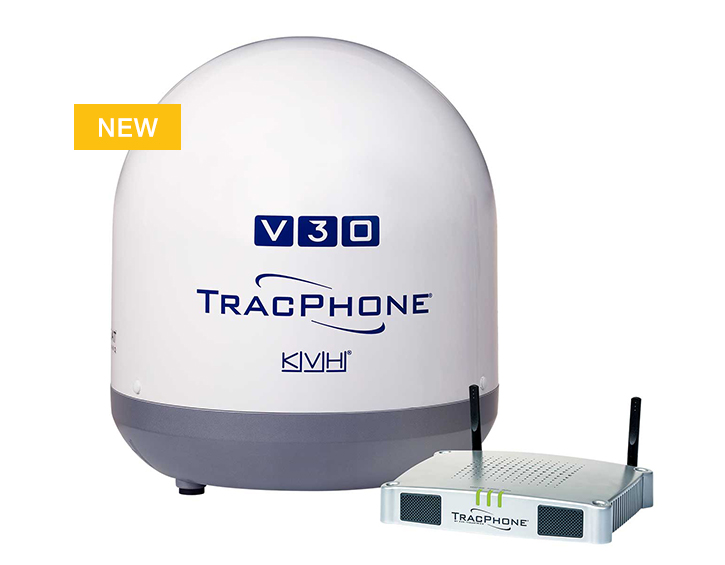 บริการ เช่าใช้อุปกรณ์อินเตอร์เน็ตบนเรือ(fire) KVH V30 VSAT Agile plan  ค่าเช่ารายเดือนเริ่มต้น เดือนละ 513 USD