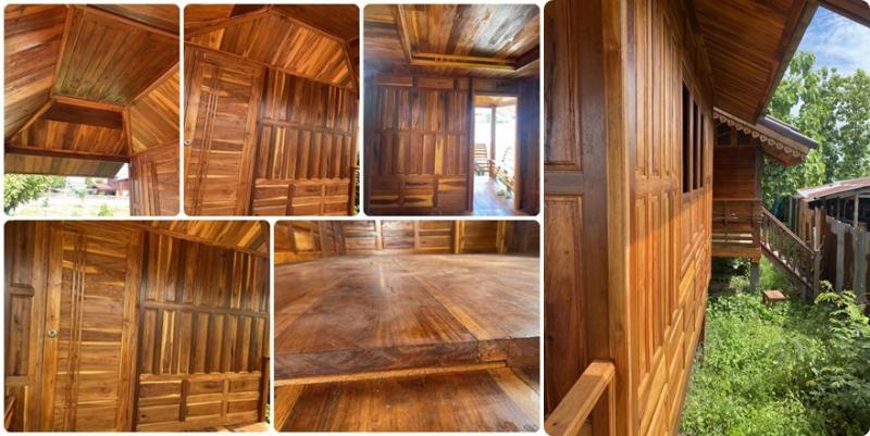 ลดแรงส์! 80,000!! บ้านน็อคดาวน์กำแพงเพชร เหลือ  200,000 บ ด่วน เพียง 5 หลังเท่านั้น บ้านไม้น็อคดาวน์, บ้านไม้สำเร็จรูป, รับสร้างบ้านน็อคดาวน์ตามออเดอร์ วัสดุคุณภาพดี พื้นไม้ประดู่ ฝาไม้ประดู่