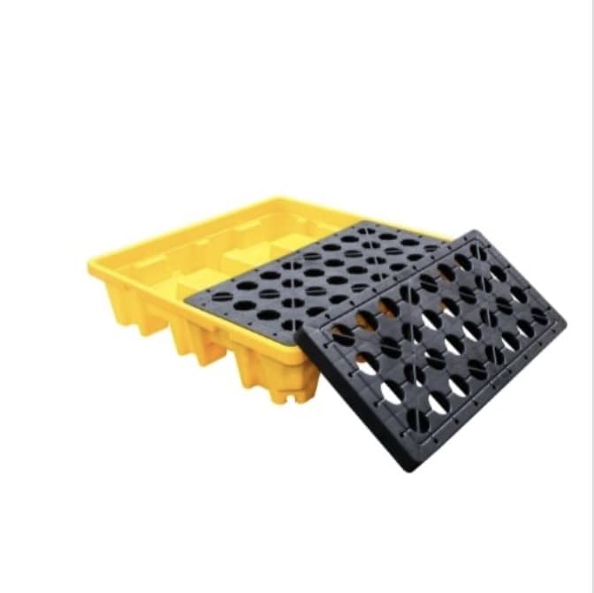 พาเลทวางถังสารเคมี ขนาด 4 ถัง