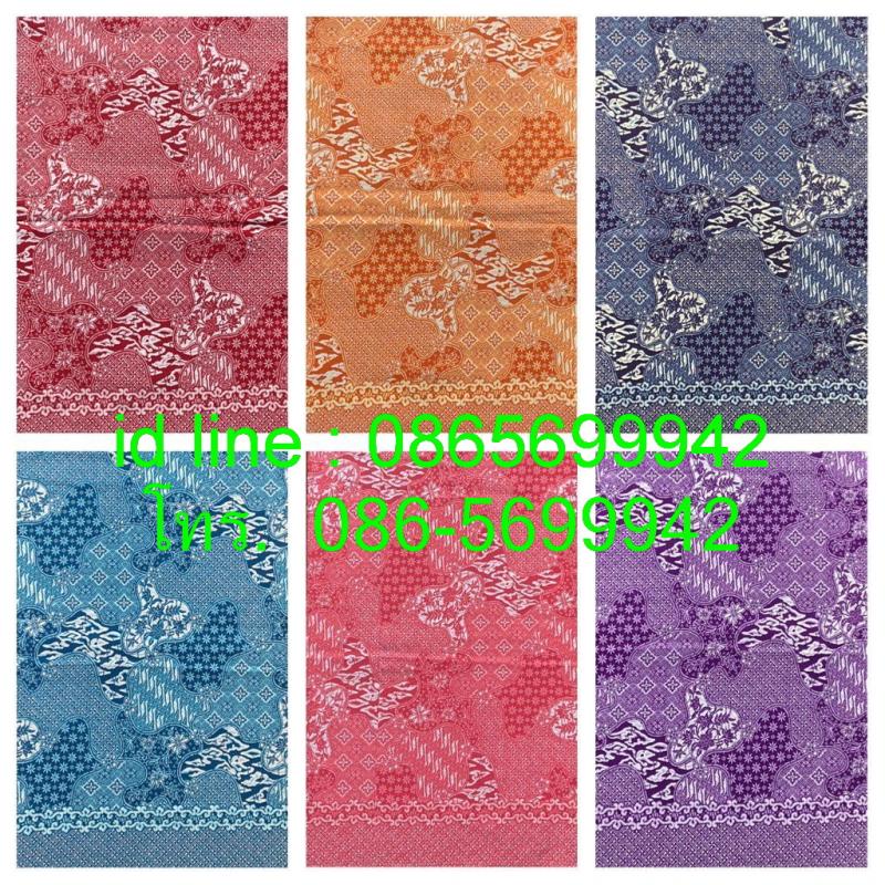 ผ้าปาเต๊ะ, ผ้าลายดอกไม้, ผ้าลายไทย, ผ้าลายไทยพิมพ์ทอง, ผ้าปูเตียงสปา, ผ้าถุง, ผ้าปูเตียงร้านสปา,  ผ้าไทย,  ผ้าเมตร,  ผ้าม้วน