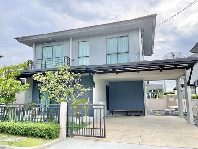 ขายบ้านเดี่ยวน่าอยู่ หลังมุมขนาด 63 ตรว. 4 ห้องนอน หมู่บ้าน เพฟ รามอินทรา-วงแหวน Pave Ramintra-Wongwaen บ้านโซนสวนธรรมชาติสบายตา