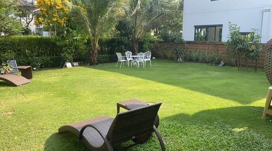 ให้เช่าและขายบ้านเดี่ยว 2 ชั้น  บุราสิริ พัฒนาการ 150 ตรว. 4 ห้องนอน5ห้องนอน