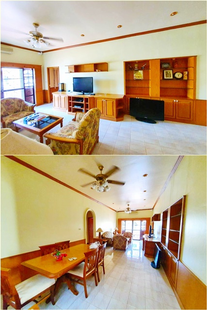 ROYAL ENGLISH พูลวิลล่า อีสเทิร์นสตาร์กอล์ฟ 1ชั้น ถ.พลา อ.บ้านฉาง ให้เช่า156ตรว. เฟอร์ครบ ประตูรั้วอัตโนมัติ3นอน 4น้ำ แอร์ 3A/C