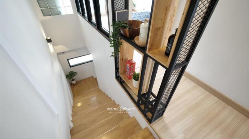 บ้านทาวเฮ้าส์ให้เช่า สไตล์ลอฟท์ ซอยเอกมัย 22 เพียง 3 นาที ถึงทองหล่อ ใกล้รถไฟฟ้า 2 สถานี