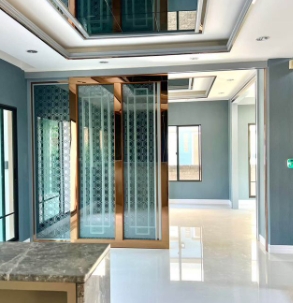 ขายบ้านเดี่ยว 2 ชั้น ภัสสรเพรสทีจ สุวรรณภูมิ บางนา ถนนกิ่งแก้ว เนื้อที่ 63ตรว