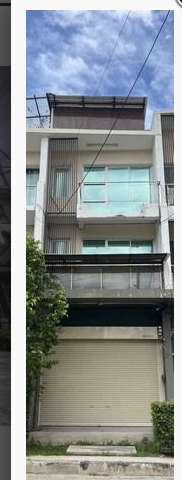 ให้เช่าอาคาร3 ชั้น ถนนเลียบคลองประปา ปากเกร็ด ใกล้เมืองทองธานี