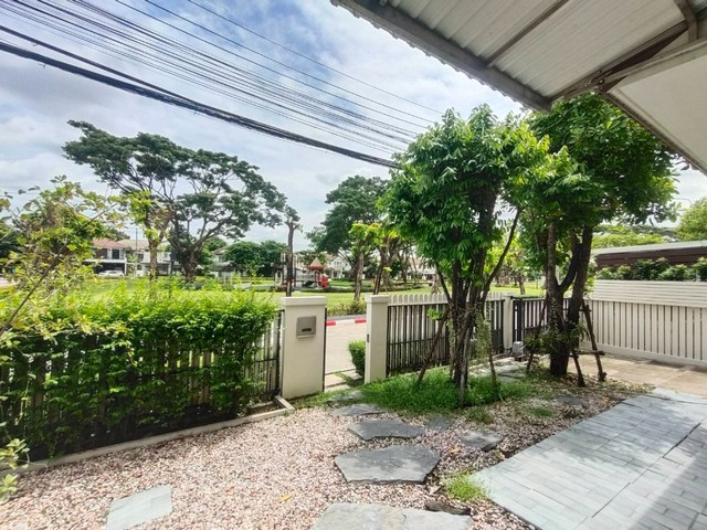 [A759]ให้เช่า 49k บ้านเดี่ยว หลังมุม หน้าสวน โครงการ มัณฑนา รามอินทรา-วงแหวน ถ.กาณจนาภิเษก (คู่ขนาน)  เขตคันนายาว  ใกล้แฟชั่น ไอส์แลนด์