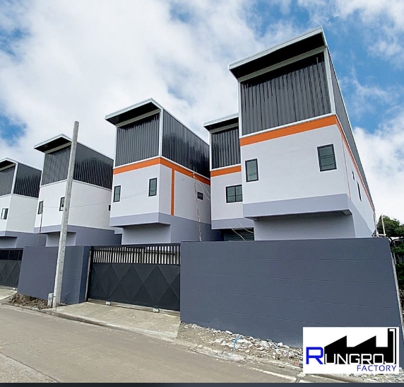 ให้เช่าโกดัง โรงงาน ย่านบางบัวทอง ลาดหลุมแก้ว ขนาด 282 ตรม มีสำนักงาน ใกล้ศูนย์กระจายสินค้าเซเว่น