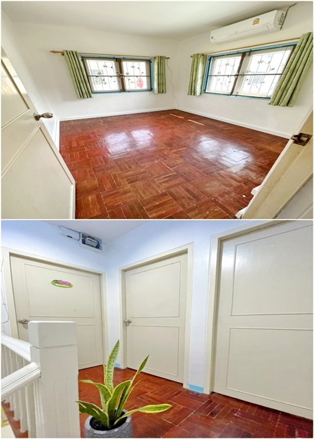 ใกล้ BTSคูคต  บ้านหัวมุมให้เช่า 2 ชั้น ผ้าม่านทั้งหลัง สนามกอล์ฟ ธูปะเตมีย์ ใกล้ฟิวเจอร์รังสิต 35ตรว. 3นอน 2น้ำ 2จอดรถ 2แอร์