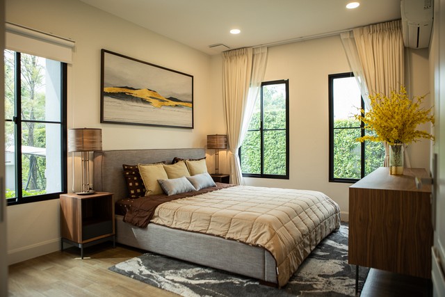 ให้เช่าบ้านเดี่ยวหรู 2 ชั้น 111 ตรว. 4 ห้องนอน โครงการนันทวัน พระราม9-กรุงเทพกรีฑาตัดใหม่ ใกล้นานาชาติไบร์ตัน คอลเลจ