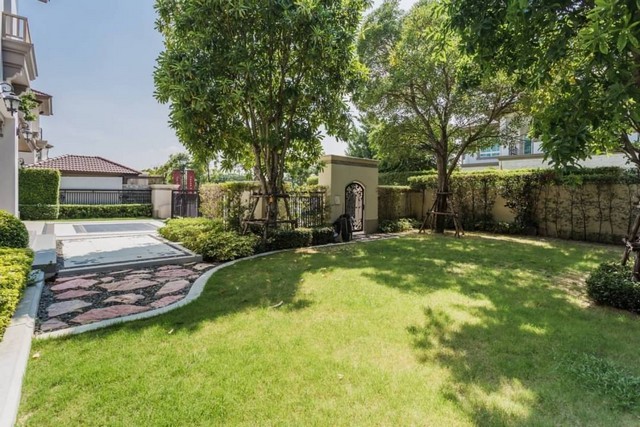 ให้เช่าบ้านเดี่ยว 2 ชั้น 130 ตรว. 4 ห้องนอน หมู่บ้านนันทวัน บางนา กม.7 วิวติดทะเลสาป ไม่มีเฟอร์นิเจอร์ ใกล้เมกะบางนา