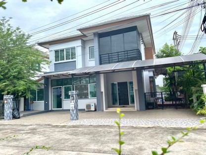 บ้านเดี่ยว2ชั้นหลังมุม ต่อเติมพร้อมทำ Home Office , 59 ตร.ว บรรยากาศส่วนตัว ใกล้แหล่งชุมชนสำคัญๆในศรีราชา