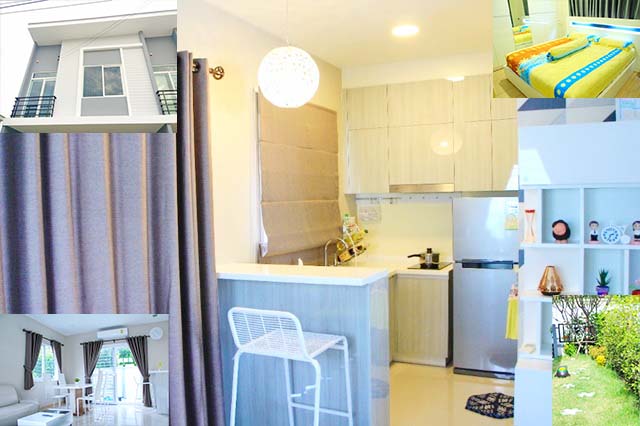 เฟอร์ครบ 29ตรว. เช่า 23,998B-M บ้านหลังมุม เมกกะบางนา มีความเป็นส่วนตัว ไทวัสดุ บางนา เมกกะ  ให้เช่าทาวน์โฮม 2 ชั้น  3นอน 2น้ำ 2จอดรถ 3แอร์on corner Bangna Mega fully fur 29sq.wa. Rent 23,998B-M 3bed 2bath 2parking 3A/C Thaiwasadu Townhome for rent 2 Storeys ให้เช่าทาวน์โฮม 2 ชั้น บ้านหลังมุม ไม่มีบ้านฝั่งตรงข้าม มีความเป็นส่วนตัว อยู่หลังเมกะบางนาสระว่ายน้ำระบบเกลือ ฟิตเนส Lobby พักผ่อน สวนสาธารณะขนาดใหญ่ Access Card Control รปภ.ตลอด 24 ชม. กาญจนาภิเษกถนนบางนา-